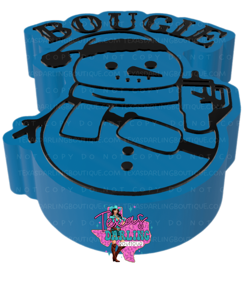 Bougie Snowman