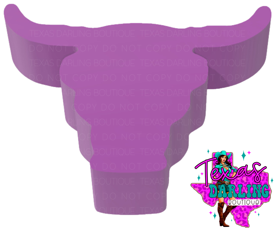 Bull Skull (Flat Front)