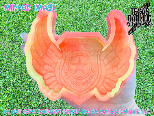 Memorial Police Badge