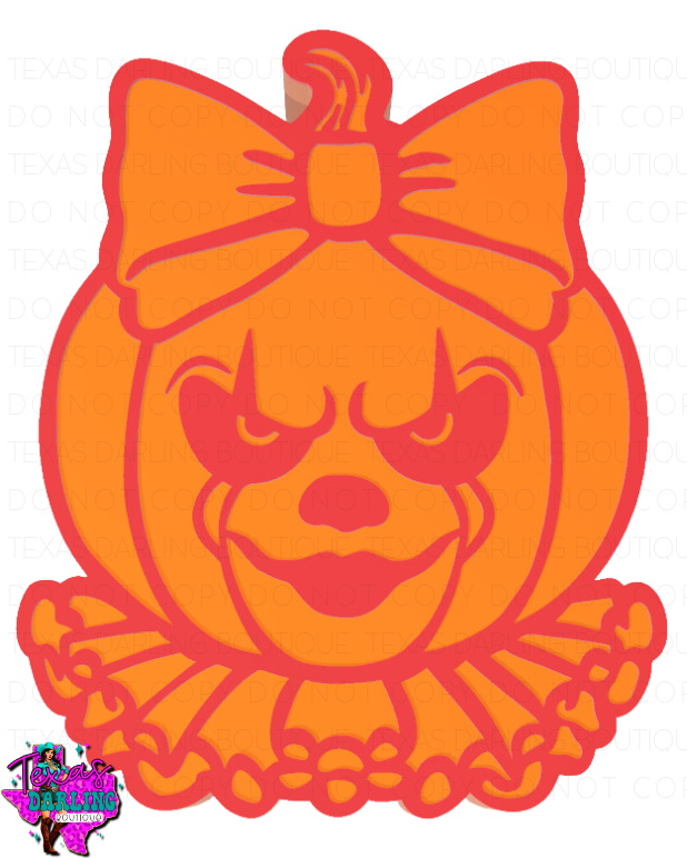Clown Killer Pumpkin