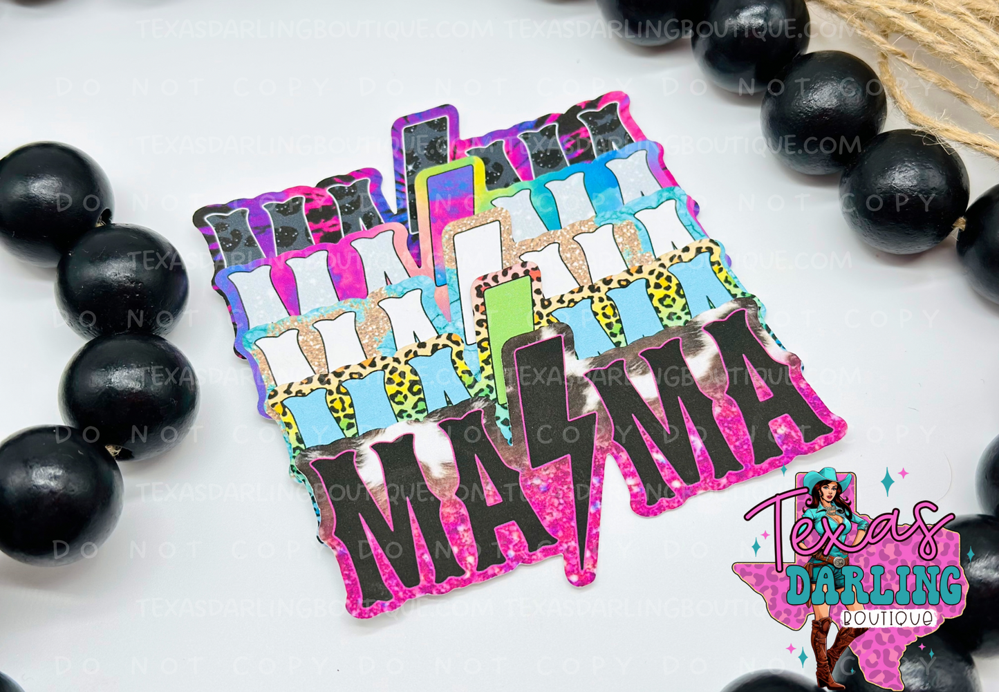 Mama Vent Clips Cardstock Grab Bags