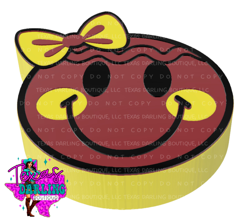 Gingerbread Girl Smiley