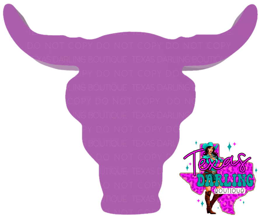 Bull Skull (Flat Front)