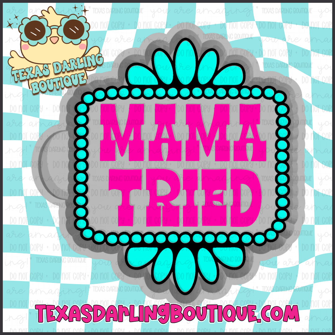 Mama Tried Conch Frame