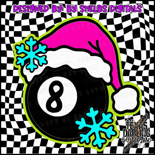 Snowflake 8 Ball
