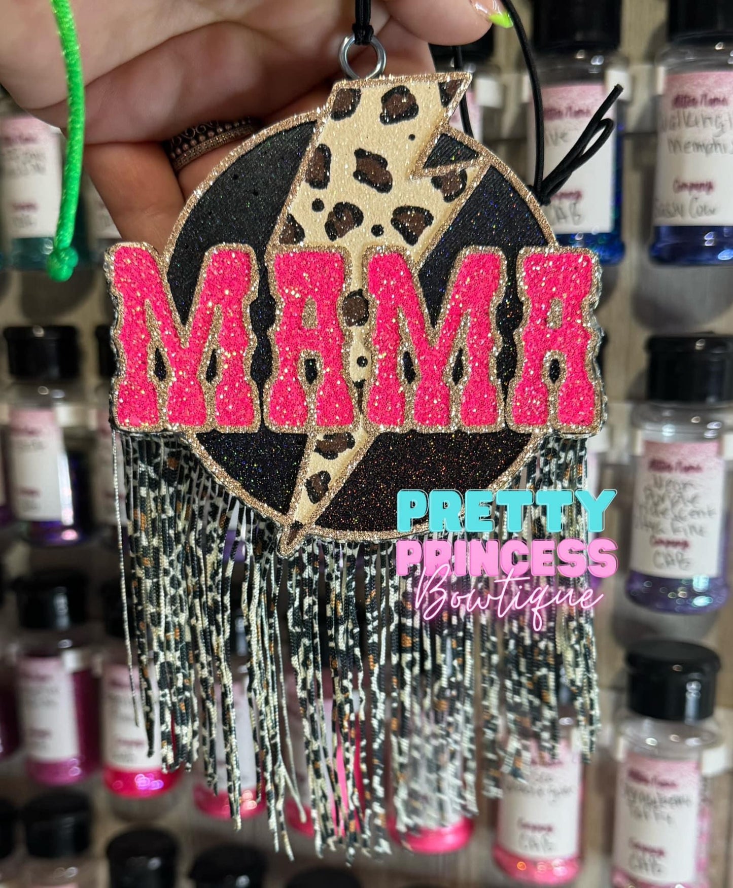 Mama Lightning Bolt (Round)