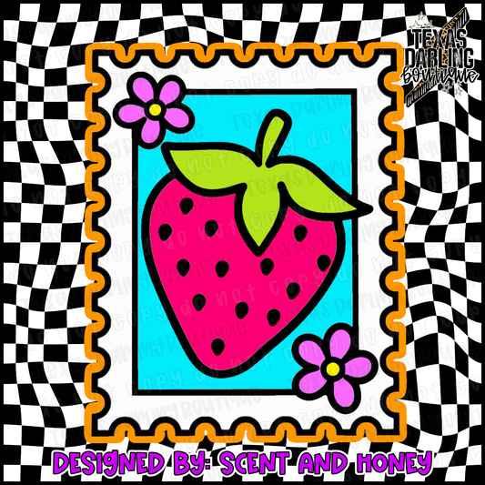 Strawberry Stamp