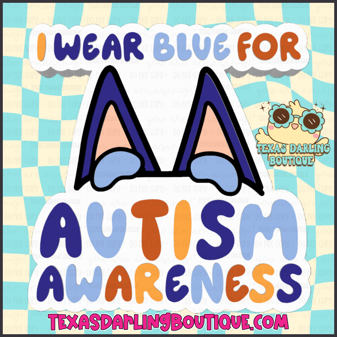 Wear Blue For Autism