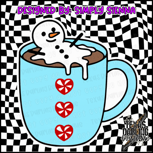 Melting Snowman Cocoa Mug
