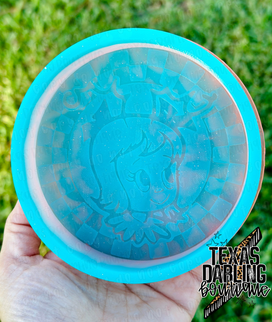 Checkered C Lou Round