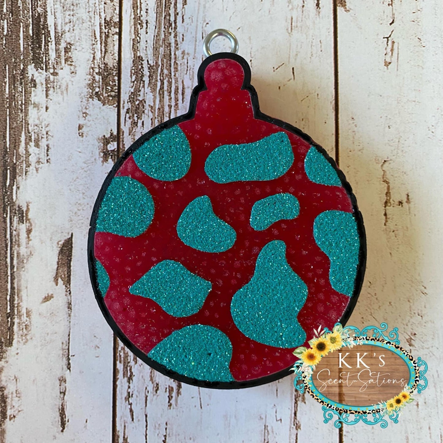 Cow Print Ornament