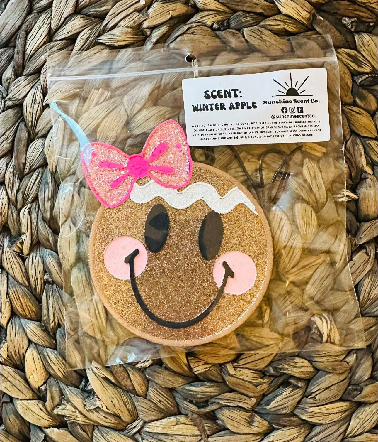 Gingerbread Girl Smiley