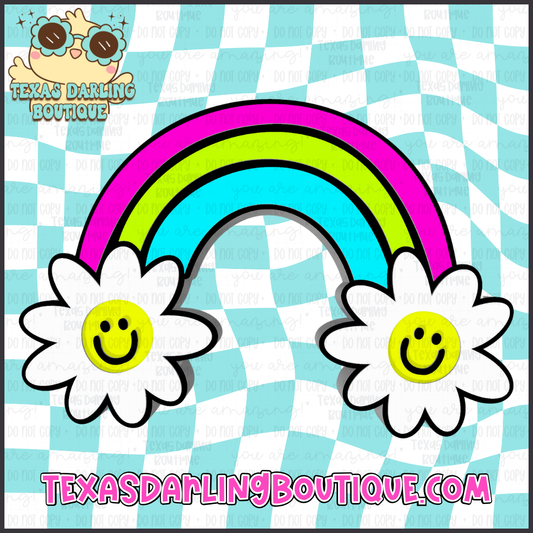 Daisy Smiley Rainbow