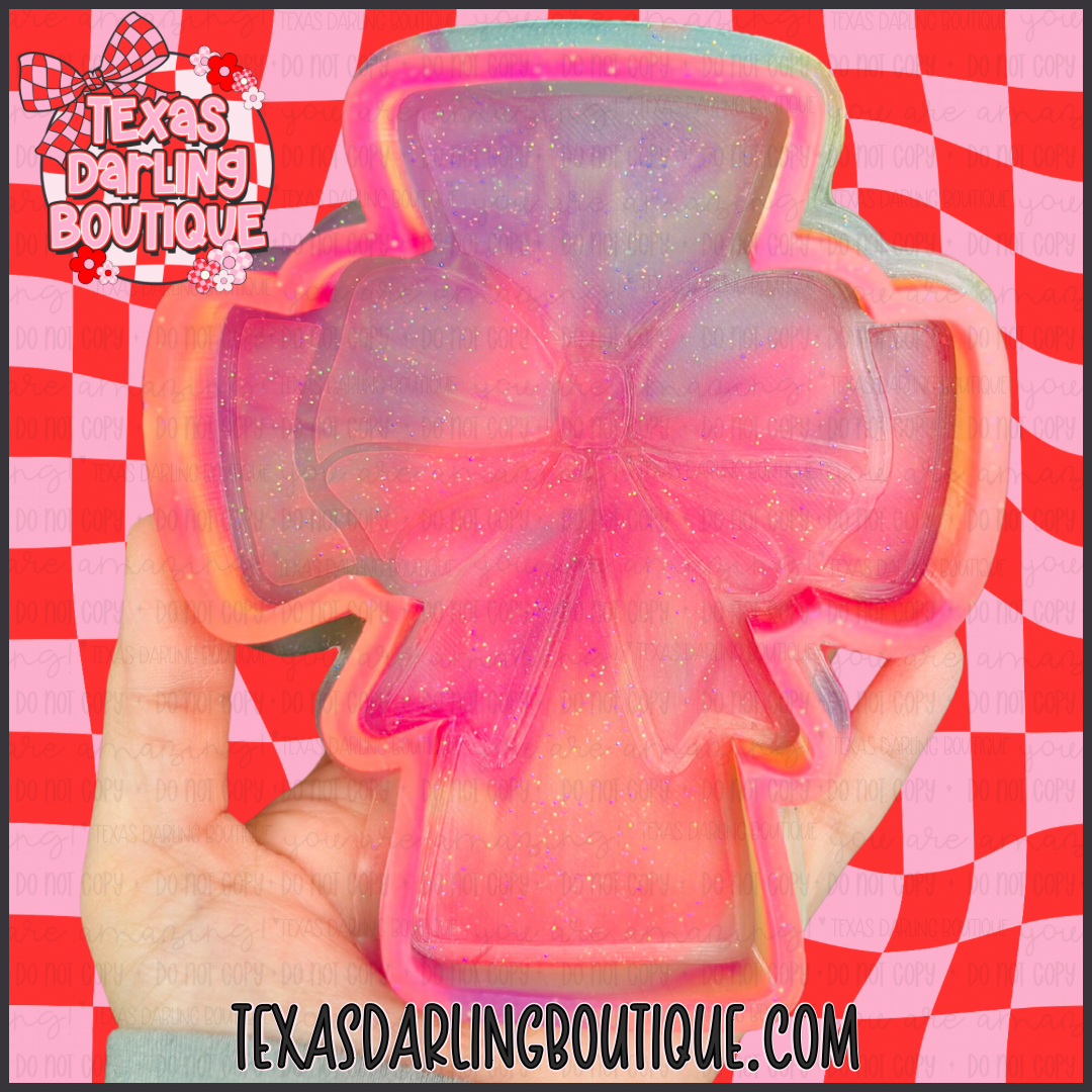 Cross With Coquette Bow