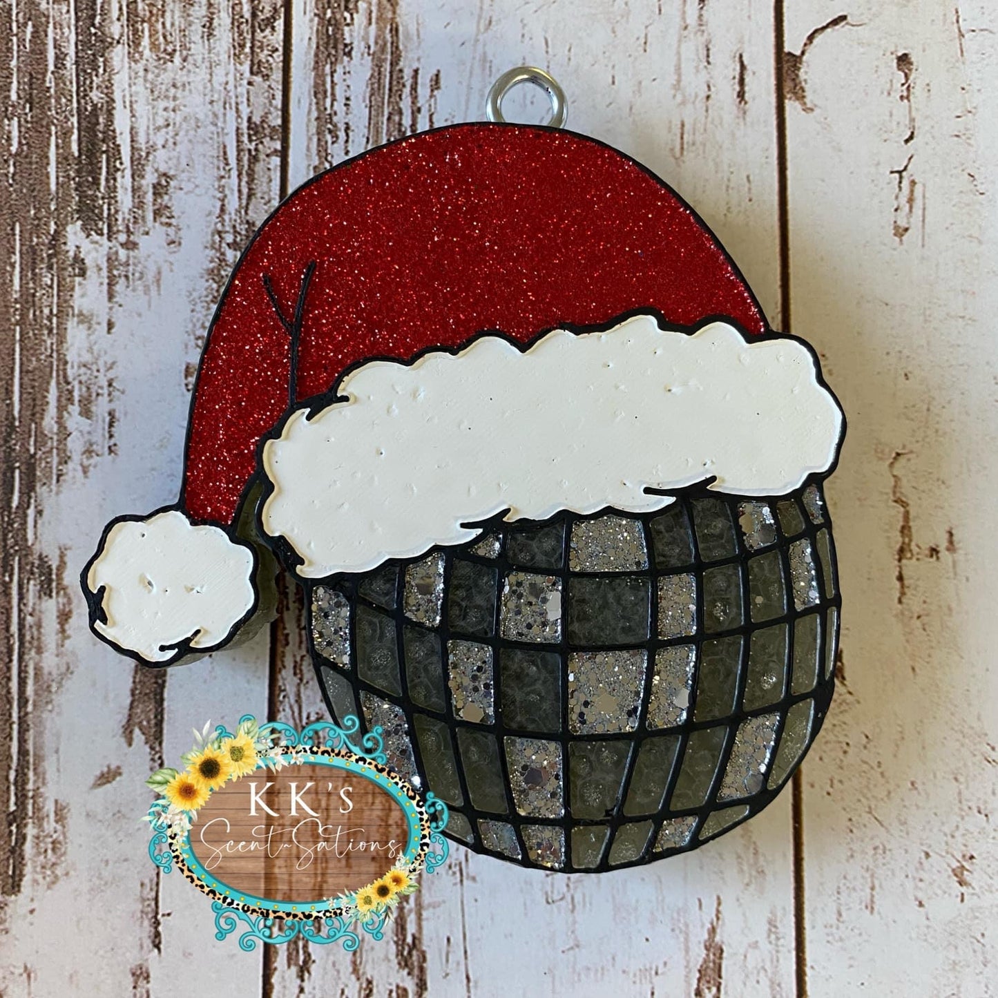 Santa Disco Ball