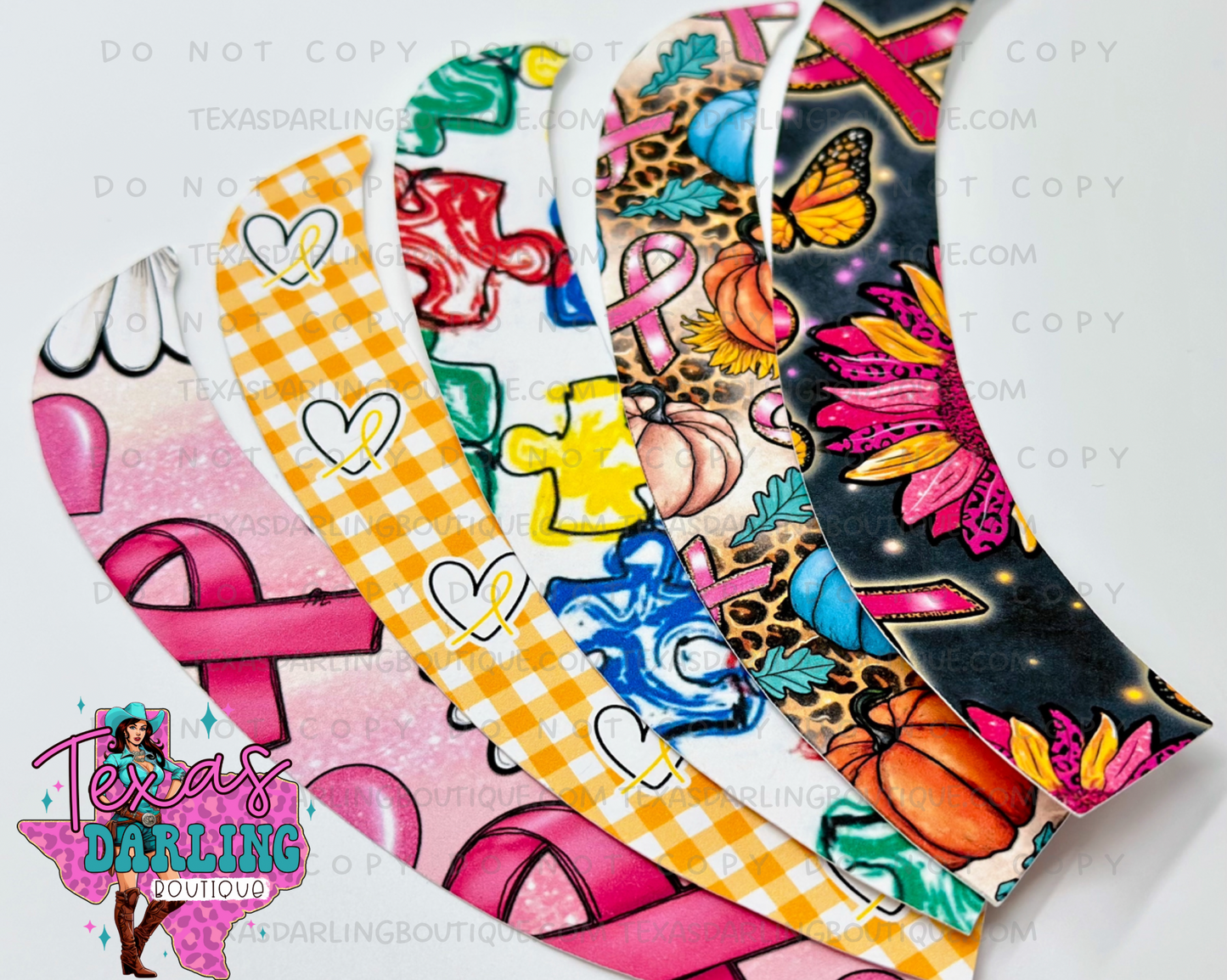 Awareness Ribbon Cardstock Grab Bags