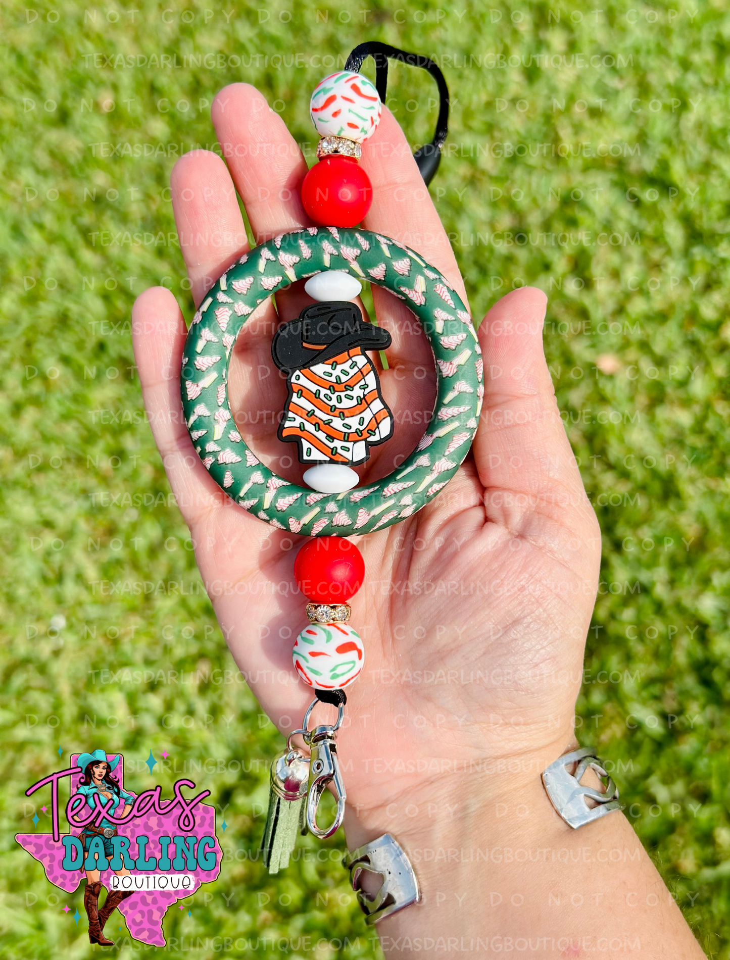 Christmas Snack Cake Freshie Hanger