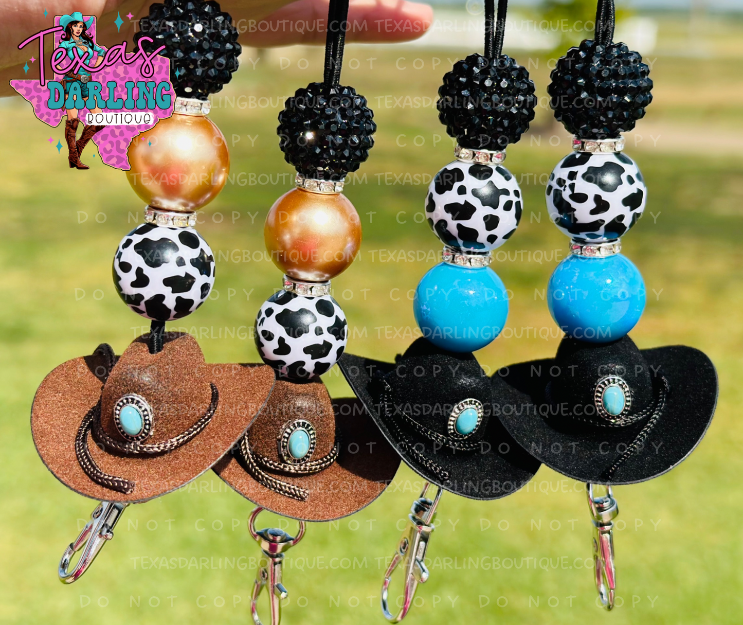 Cowboy Hat Freshie Hanger