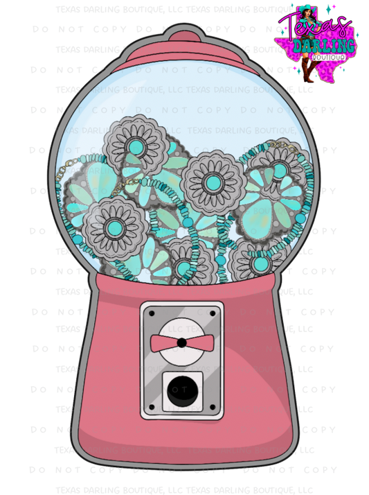 Gumball Machine Cardstock Grab Bags