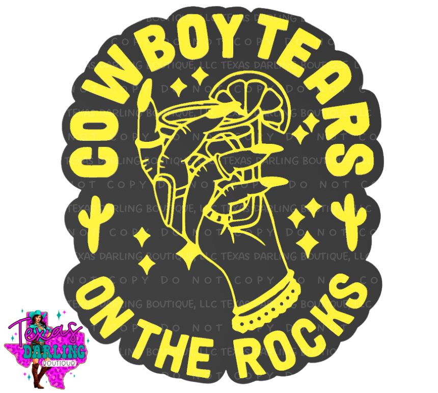 Cowboy Tears On The Rocks