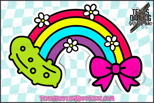 Pickle and Bow Rainbow