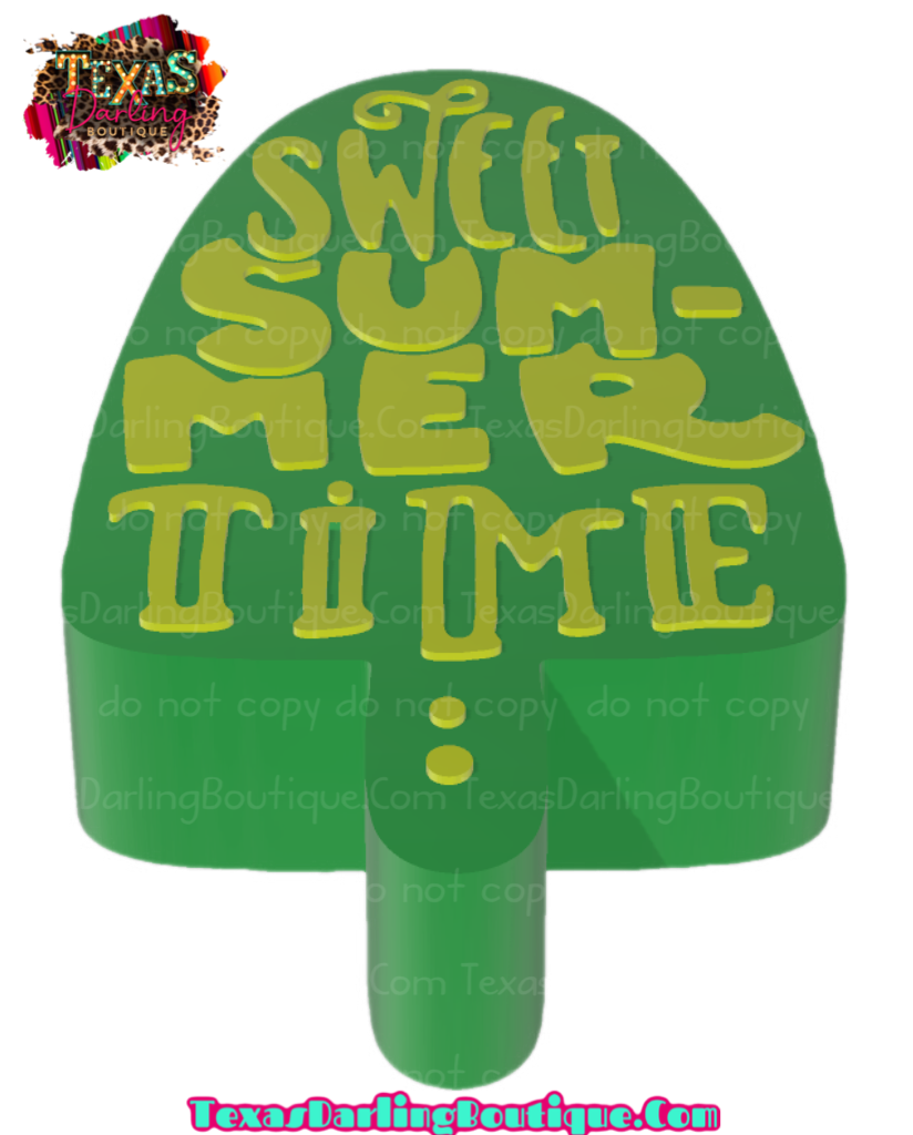 Sweet Summertime Popsicle