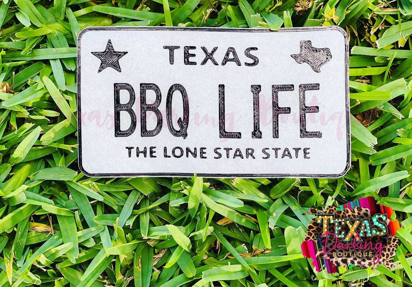 Texas License Plate