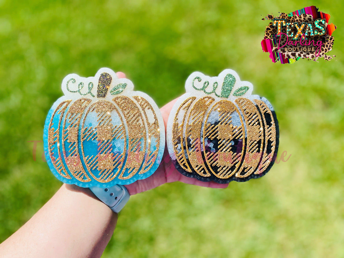 Buffalo Plaid Pumpkin