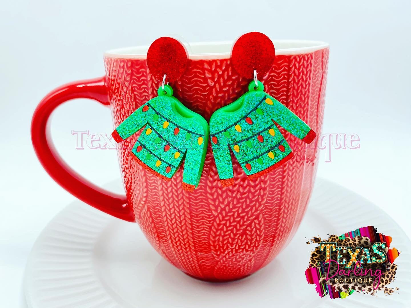 Christmas Sweater Earrings