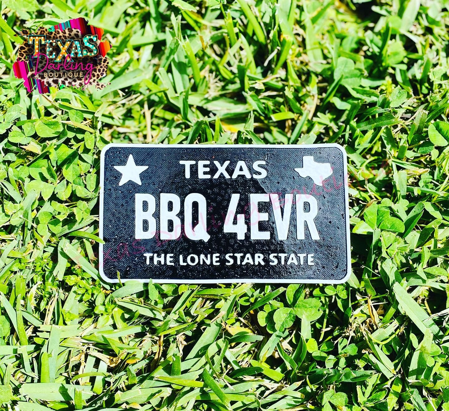 Texas License Plate