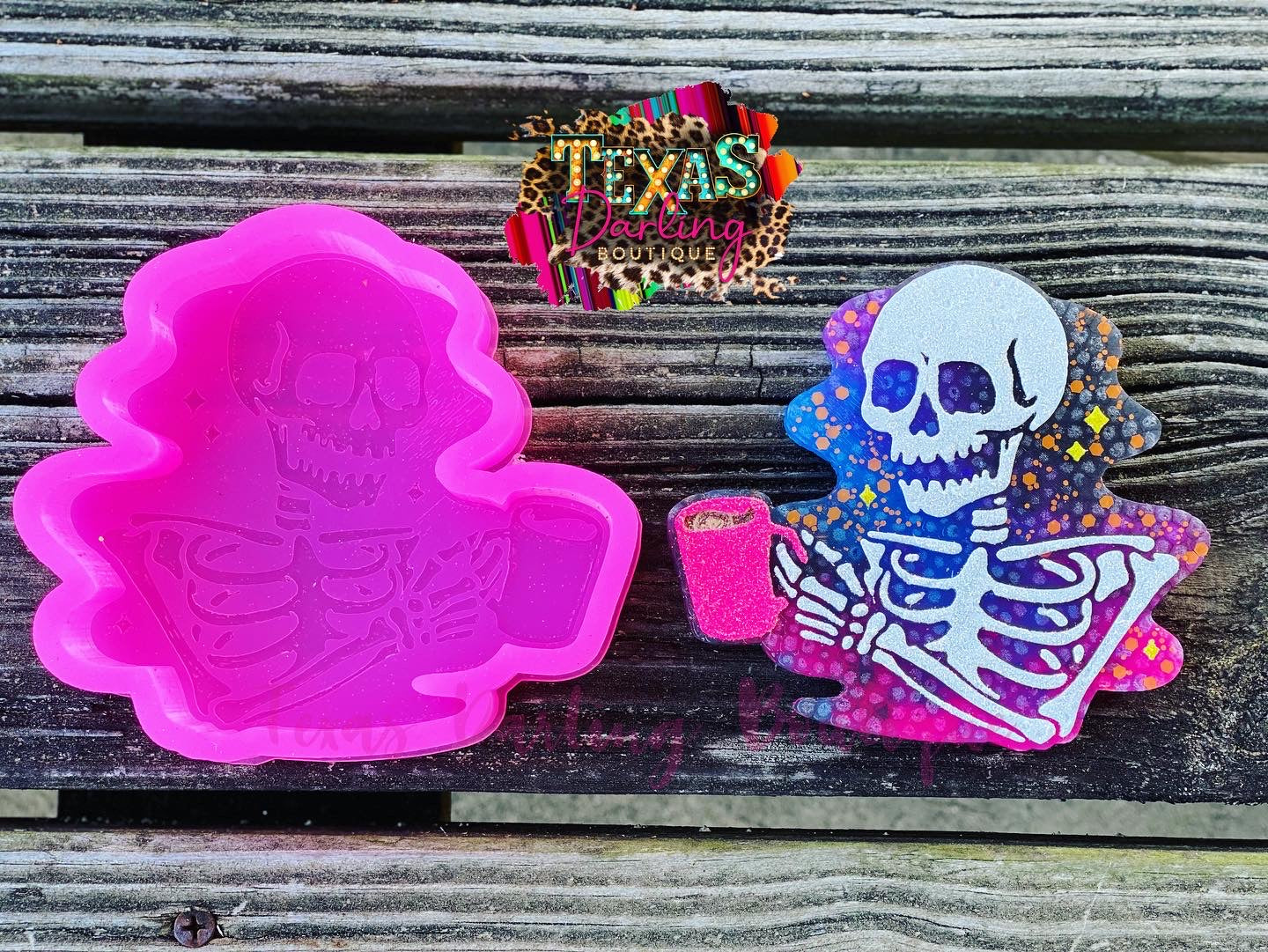 Coffee is Life Skeleton