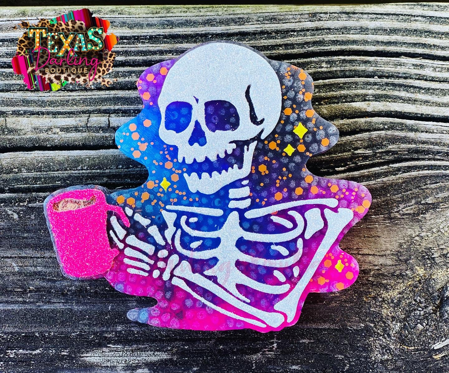 Coffee is Life Skeleton