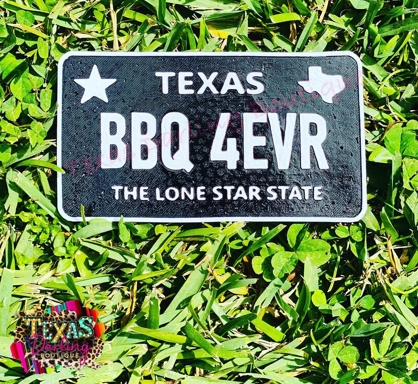 Texas License Plate