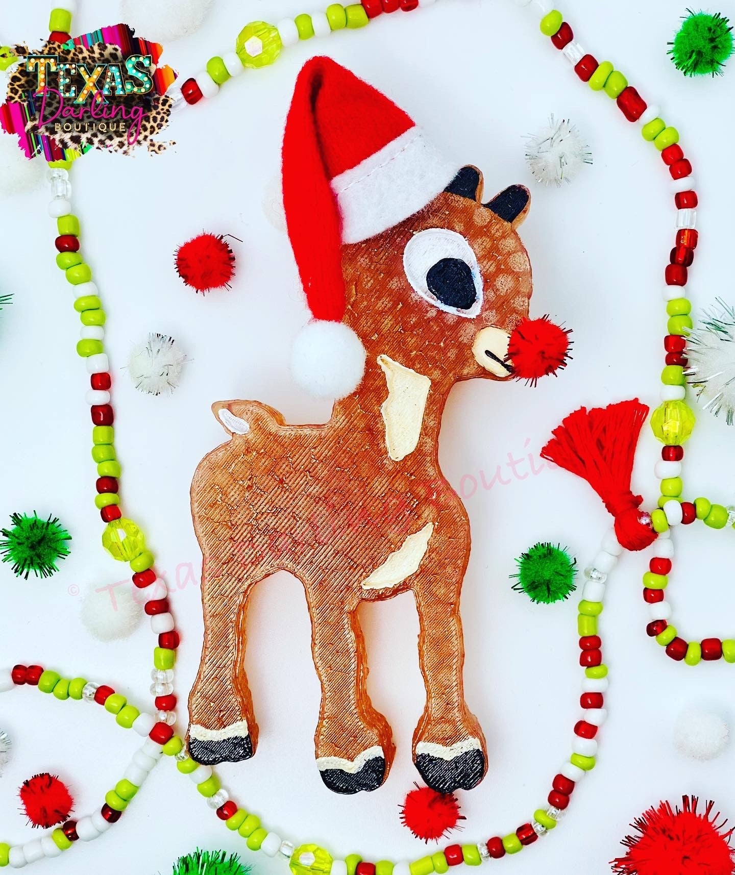 Christmas Reindeer Freshie