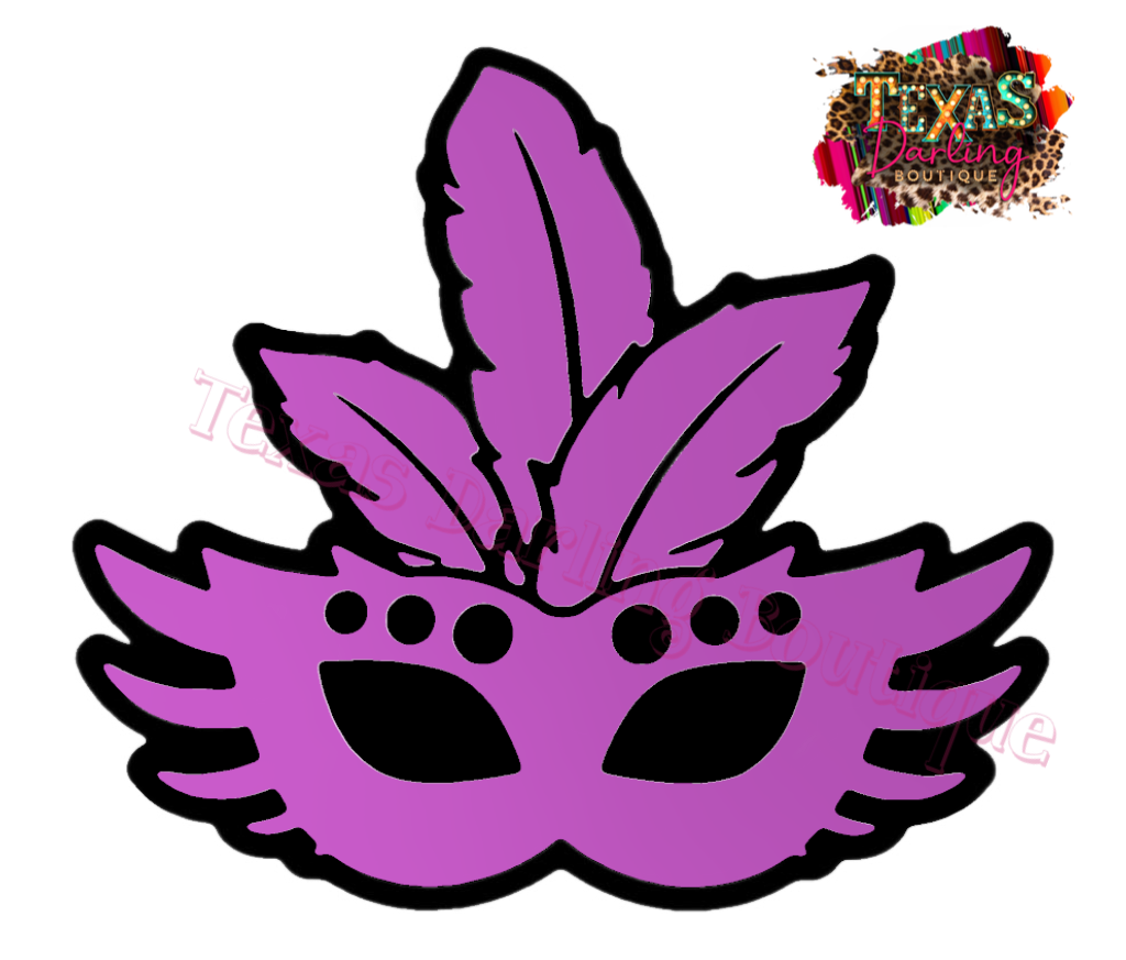 Mardi Gras Mask 2