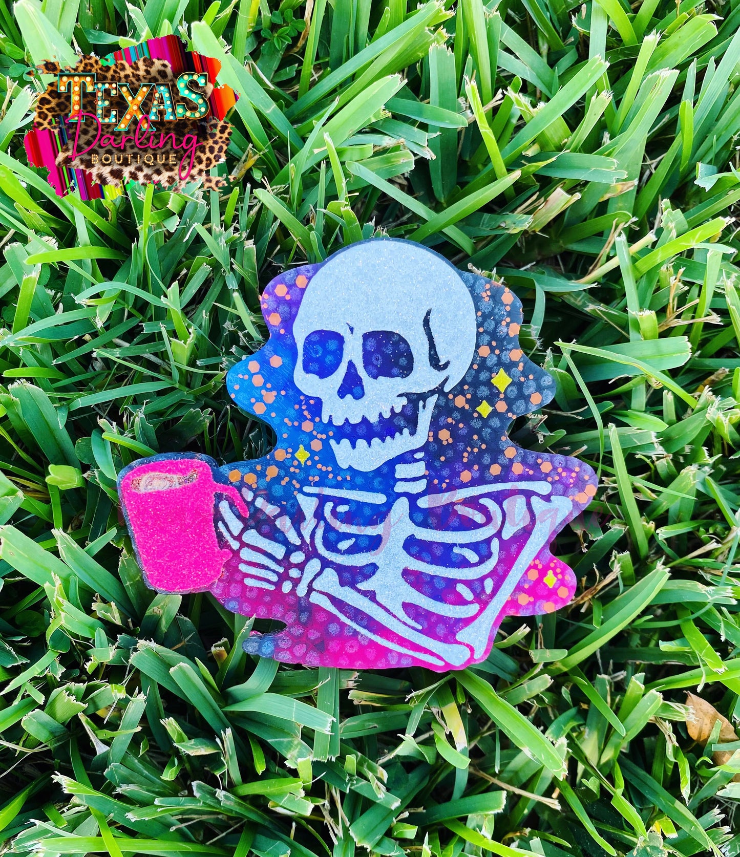 Coffee is Life Skeleton