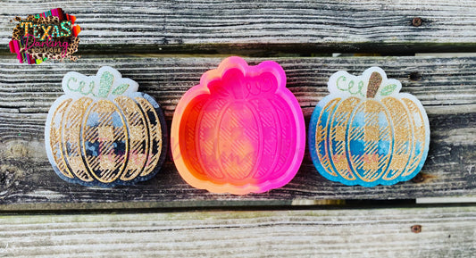 Buffalo Plaid Pumpkin