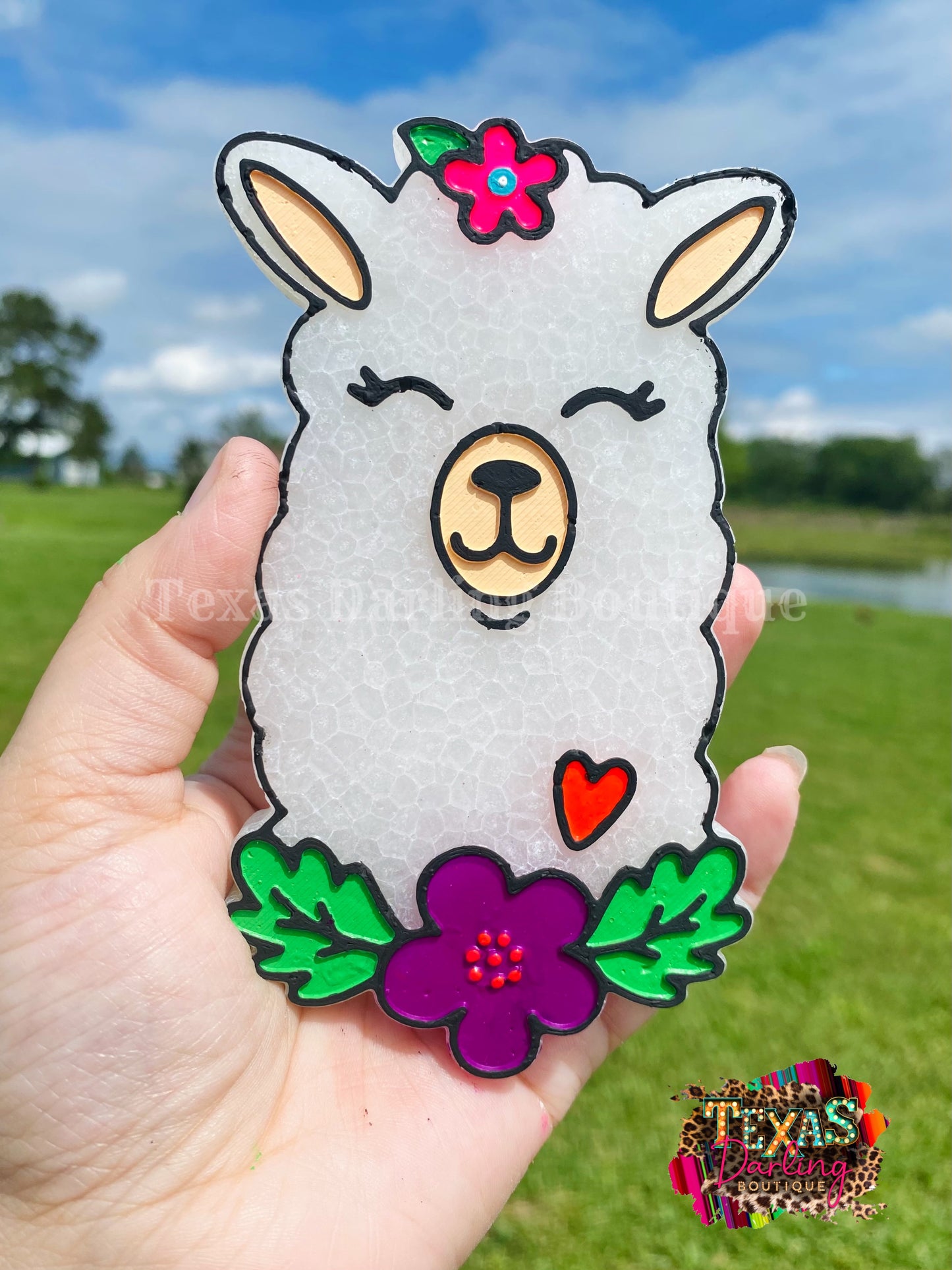 Floral Llama
