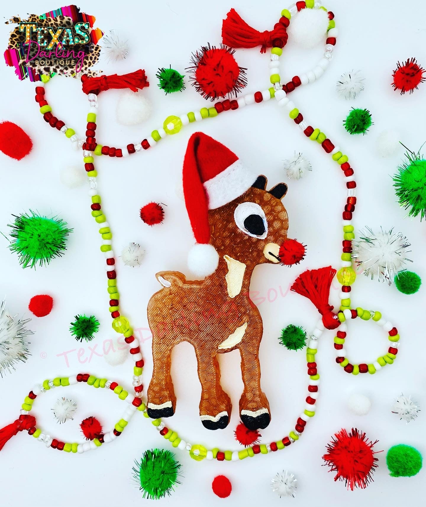 Christmas Reindeer Freshie