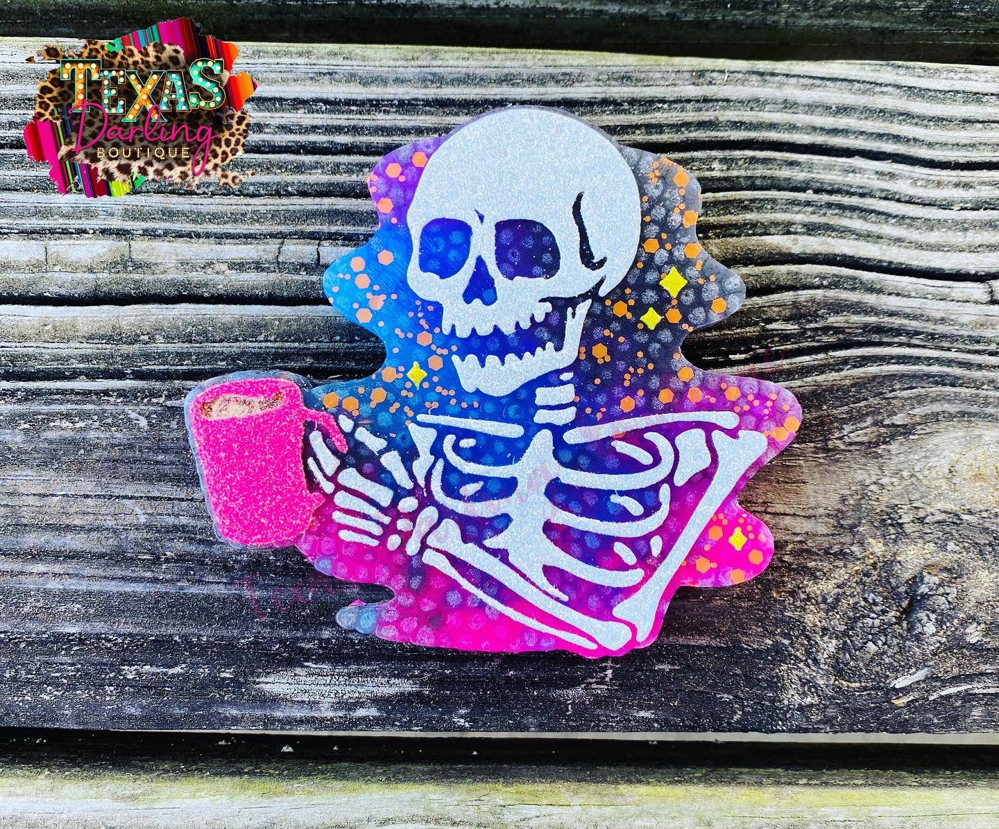 Coffee is Life Skeleton