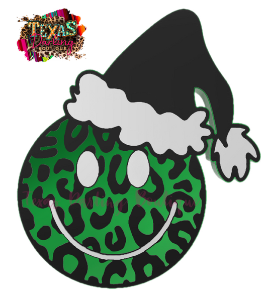 Leopard Santa Smiley