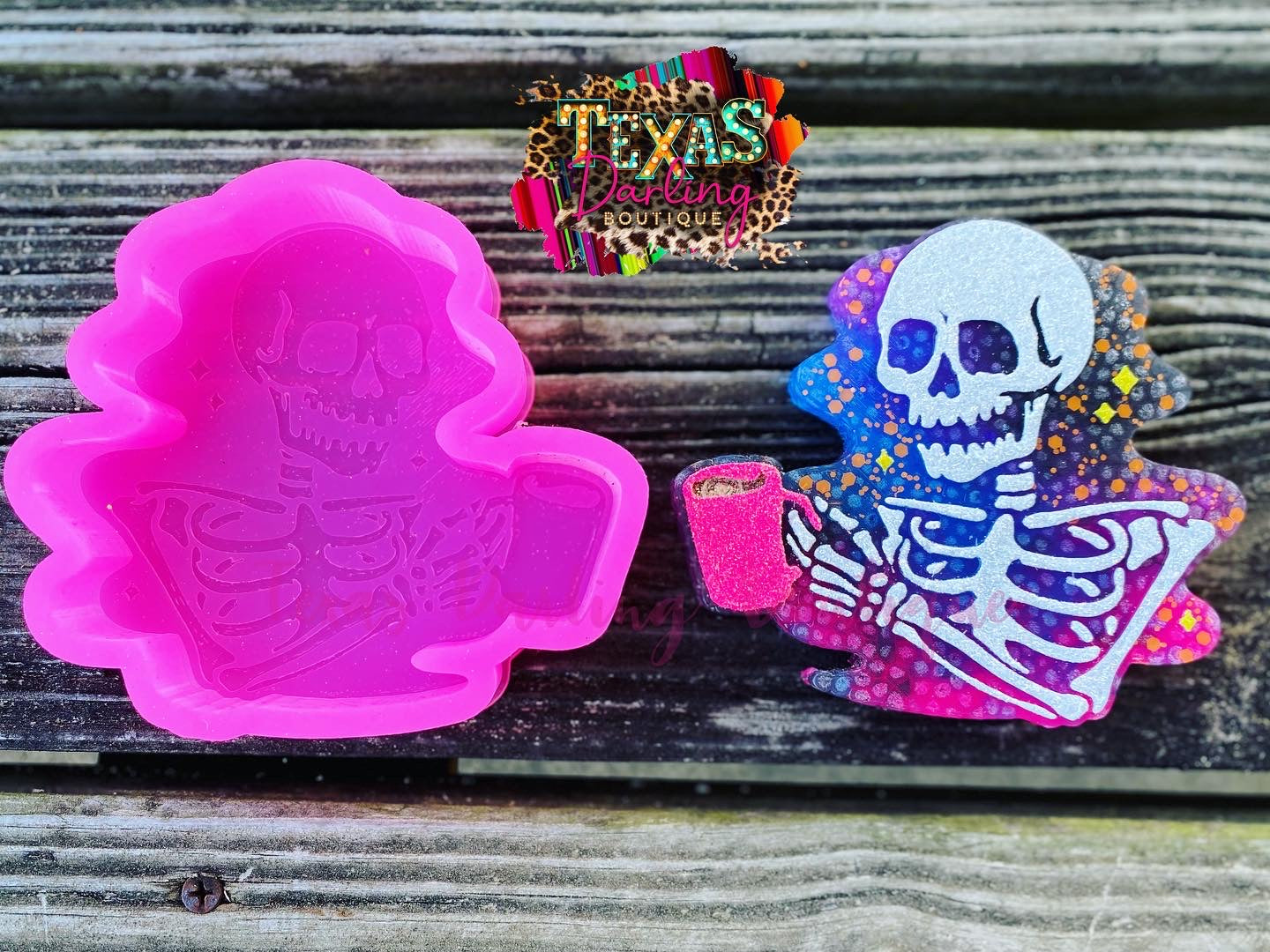 Coffee is Life Skeleton