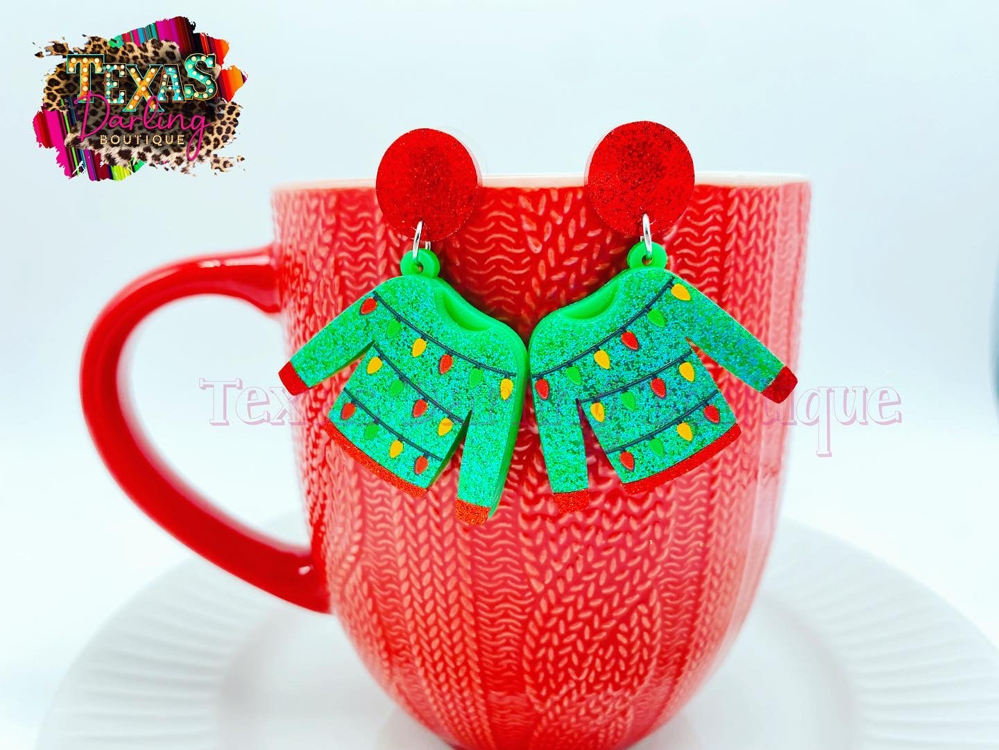 Christmas Sweater Earrings