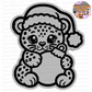Christmas Leopard