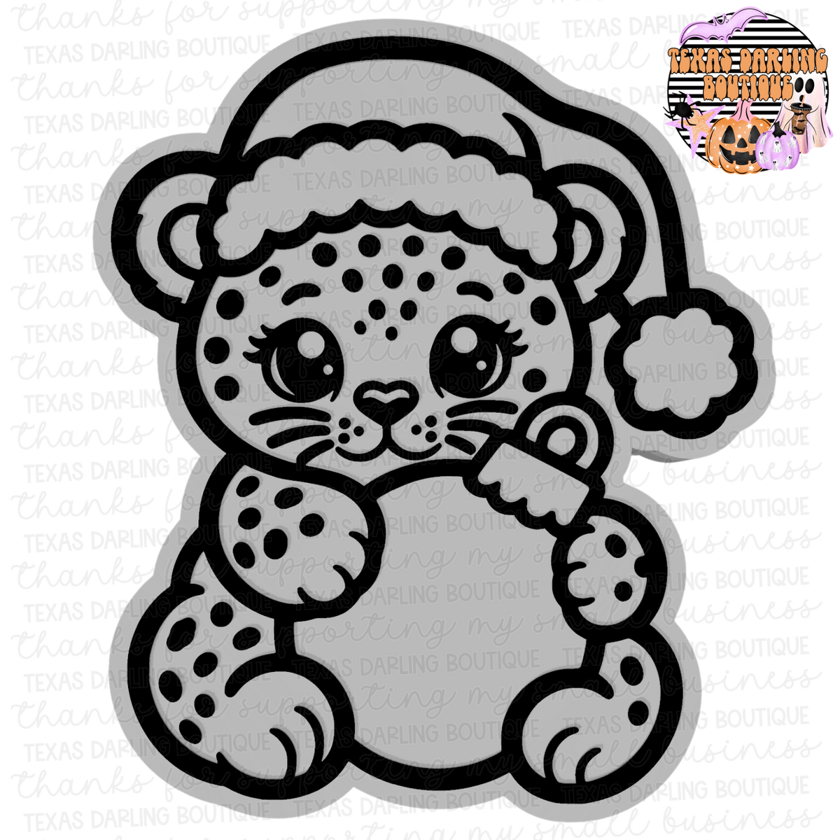 Christmas Leopard
