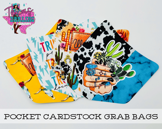 Pocket Cardstock Grab Bags