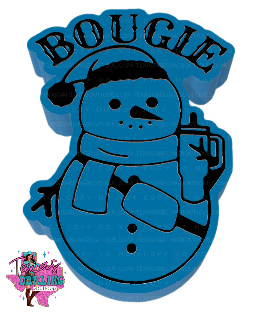 Bougie Snowman