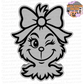 Mean One Girl with Bow
