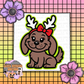 Mean One Pup with Bow