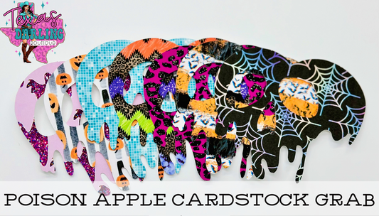 Poison Apple Cardstock Grab Bags